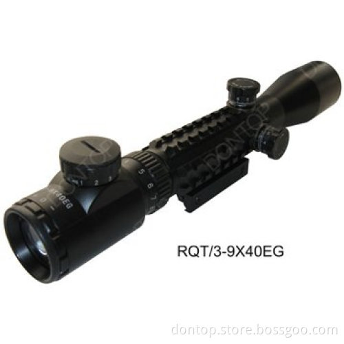 3-9X40 Variable Power Cheap Rifle Scope with Rails (RQT/3-9X40EG)
